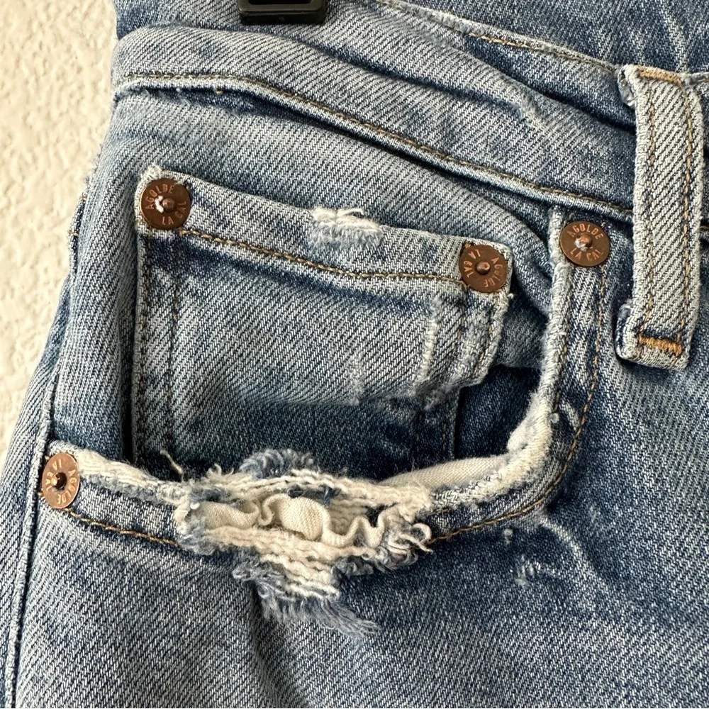 Agolde KYE High Rise Straight Leg  Jeans - Picture 5 of 10